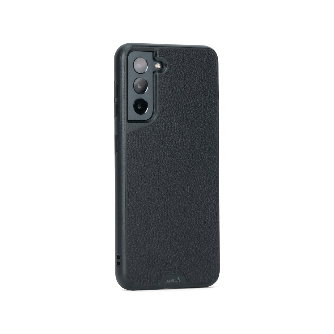 Black Leather Protective Phone Case - Limitless - US 7261